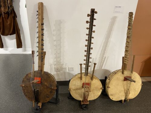Stringed Instruments of the Bambara (Mali) at The Museum of Black Civilisation, Dakar, Senegal